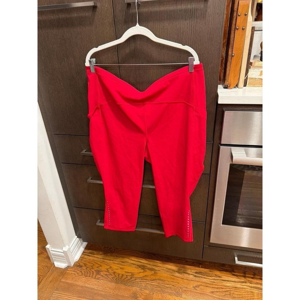 Lululemon Swift Speed High-Rise Crop 21" Dark Red 20